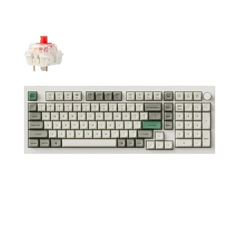 Bàn phím cơ không dây Keychron Q5M-P Q5 Max Shell White
