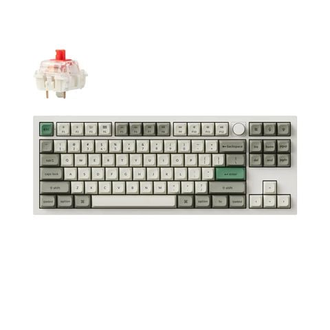 Bàn phím cơ không dây Keychron Q3M-P Q3 Max Shell White