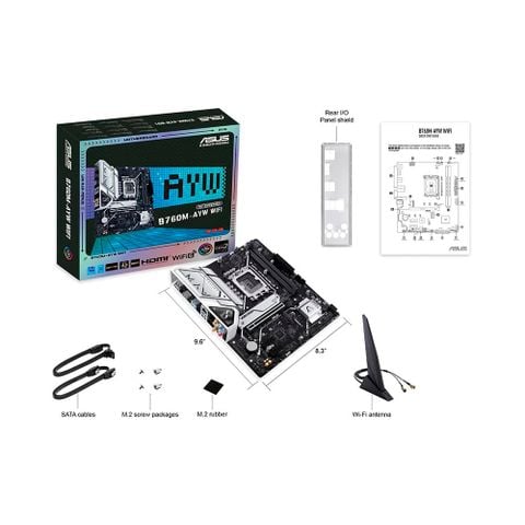 Bo mạch chủ Asus B760M-AYW WIFI