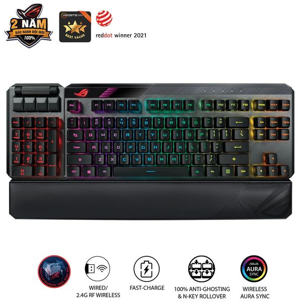 Bàn phím Asus ROG Claymore II