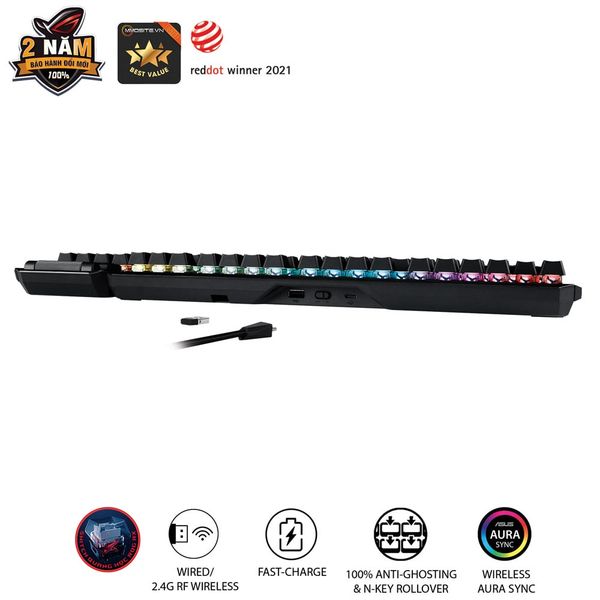Bàn phím Asus ROG Claymore II