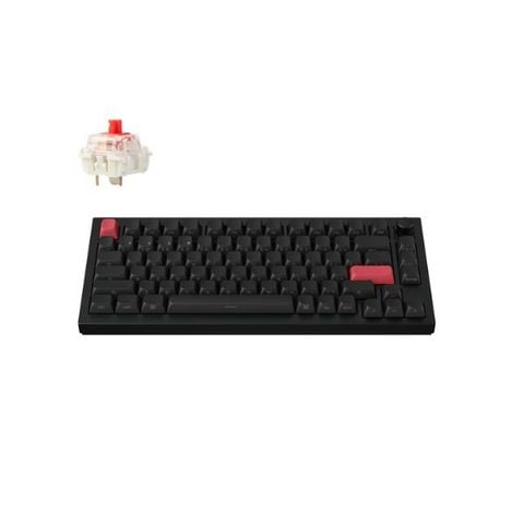 Bàn phím cơ không dây Keychron M1S Q1 Max Carbon Black