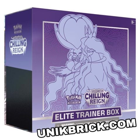  [HÀNG ĐẶT/ ORDER] Pokemon Pokémon TCG Sword & Shield Chilling Reign Shadow Rider Calyrex Elite Trainer Box 