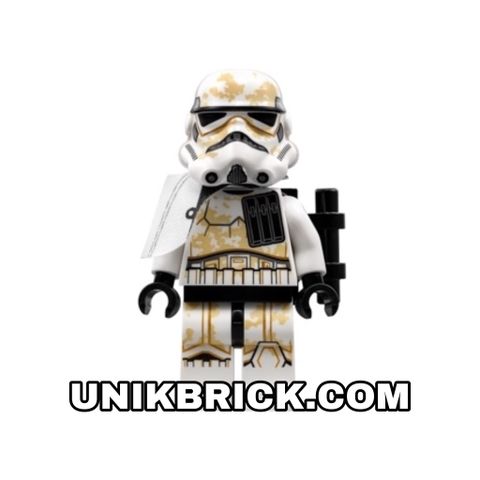  [ORDER ITEMS] LEGO Sandtrooper Sergeant White Pauldron Ammo Pouch Dirt Stains Survival Backpack 
