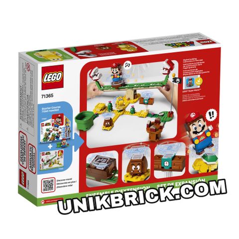  [HÀNG ĐẶT/ ORDER] LEGO Super Mario 71365 Piranha Plant Power Slide Expansion Set 