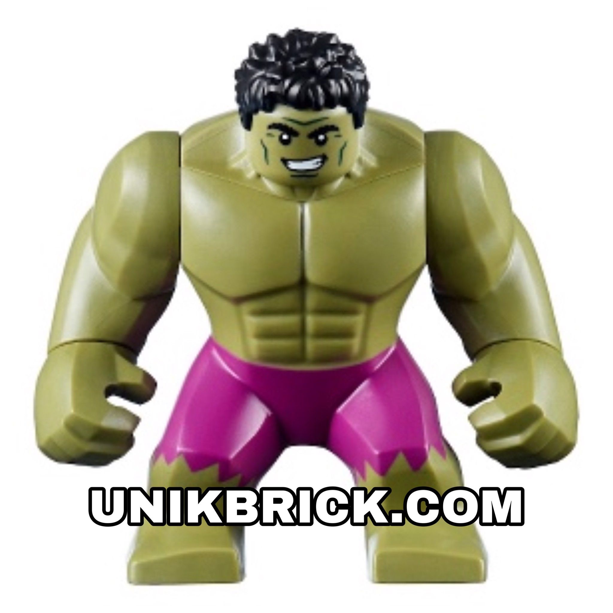 [ORDER ITEMS] LEGO Hulk with Black Hair and Magenta Pants