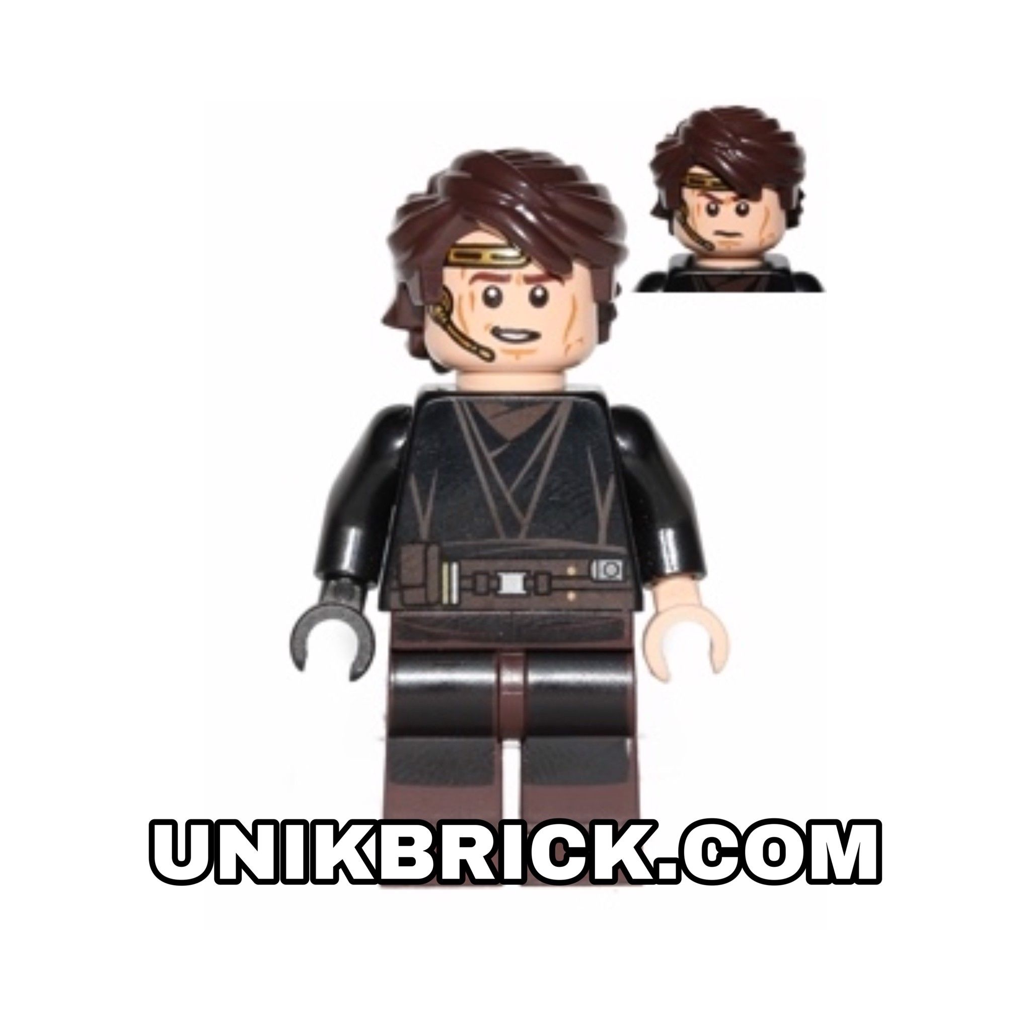 [ORDER ITEMS] LEGO Anakin Skywalker Dark Brown Legs Headset