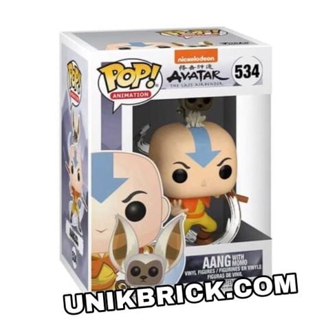  [ORDER ITEMS] FUNKO POP Avatar The Last Airbender 534 Aang with Momo 