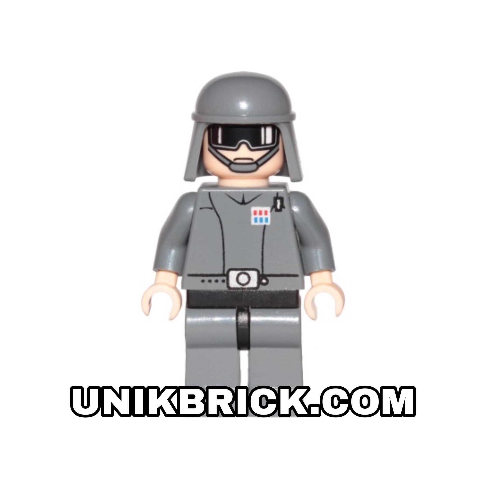 [ORDER ITEMS] LEGO General Maximillian Veers Goggles Print and Dark Bluish Gray Helmet