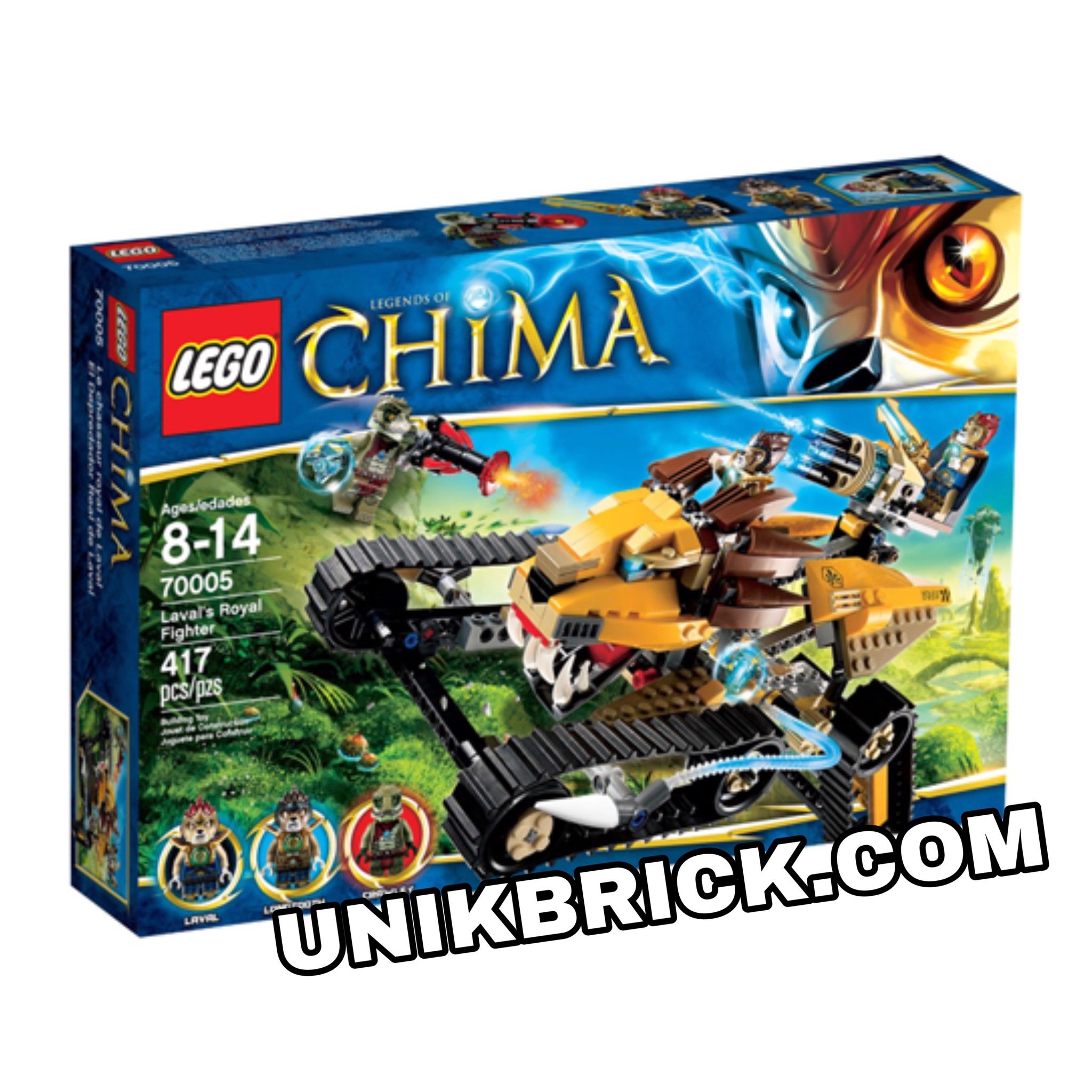 [ORDER ITEMS] LEGO Legends of Chima 70005 Laval's Royal Fighter