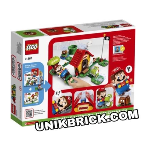  [HÀNG ĐẶT/ ORDER] LEGO Super Mario 71367  Mario’s House & Yoshi Expansion Set 