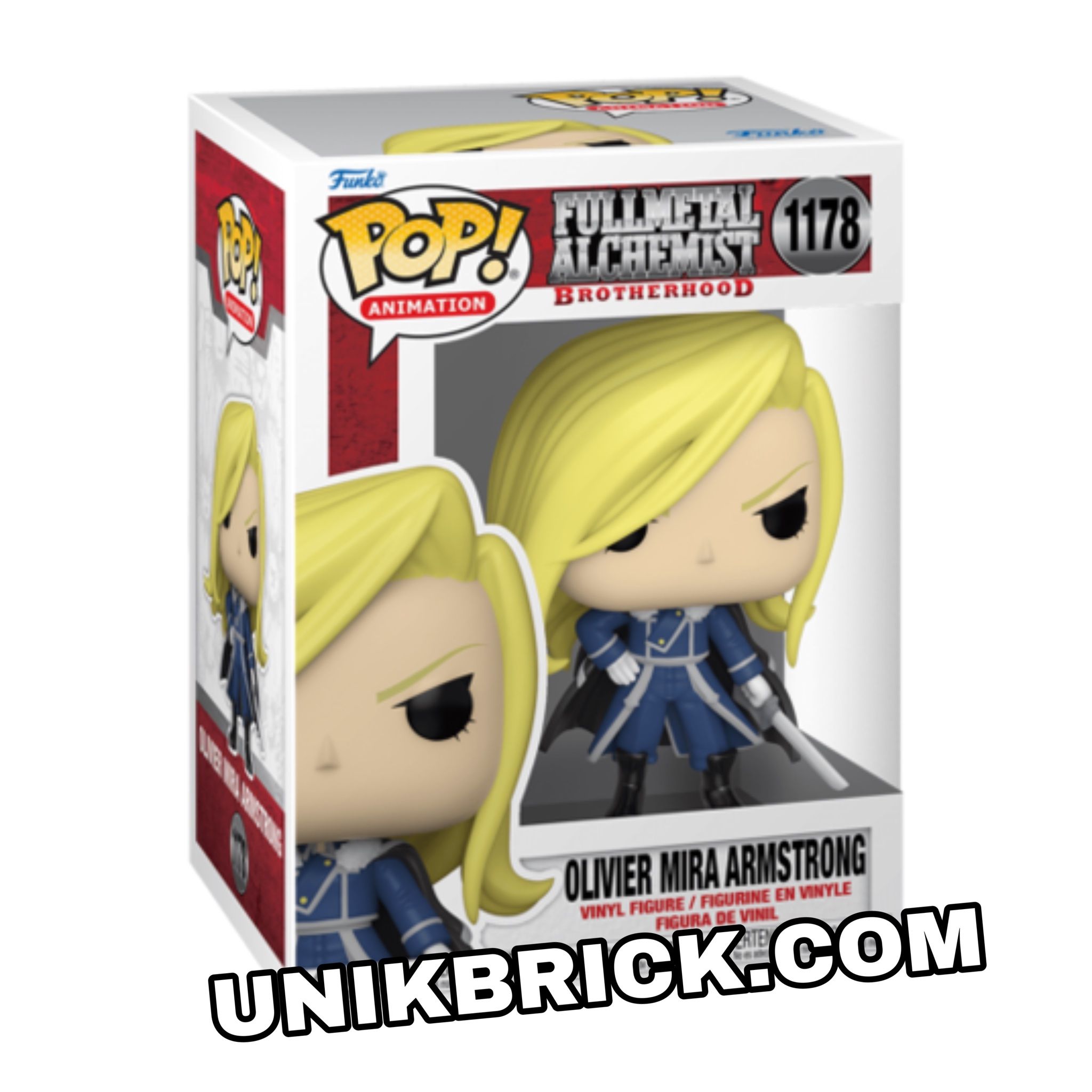 [ORDER ITEMS] FUNKO POP Fullmetal Alchemist 1178 Olivier Mira Armstrong