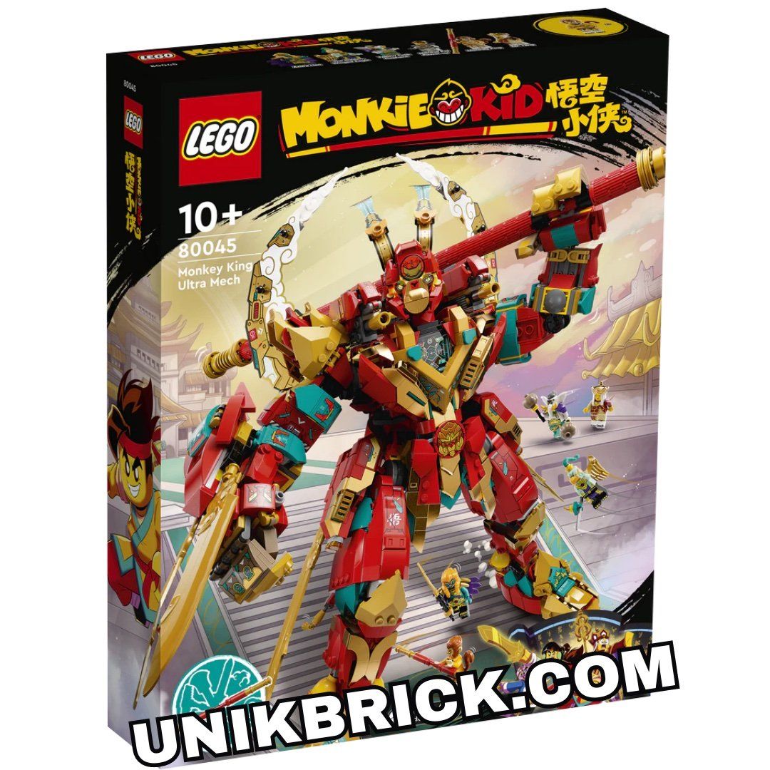 [CÓ HÀNG] LEGO Monkie Kid 80045 Monkey King Ultra Mech