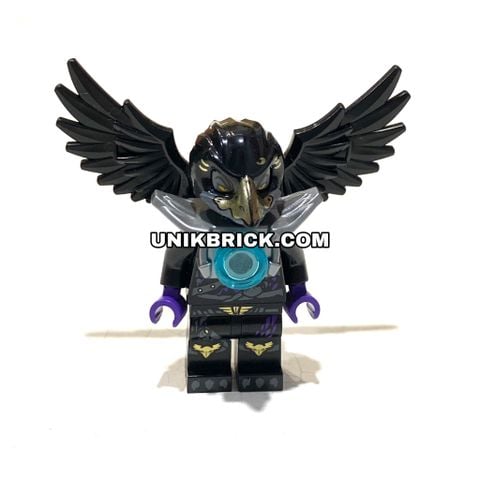  LEGO Chima Razcal Quạ Đen Giáp Bạc 