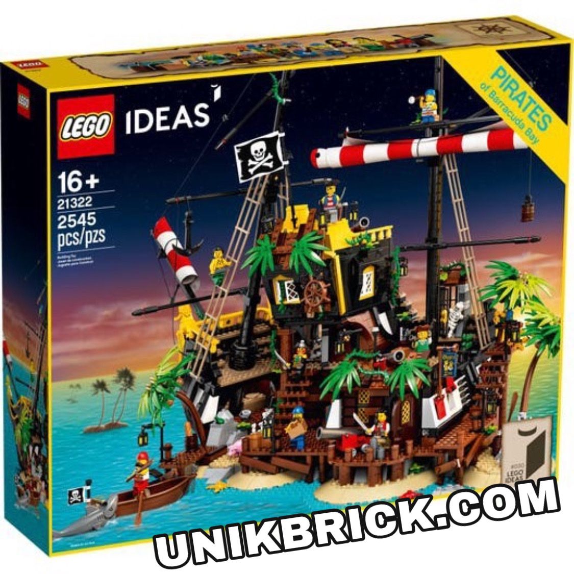 [CÓ HÀNG] LEGO Ideas 21322 Pirates of Barracuda Bay