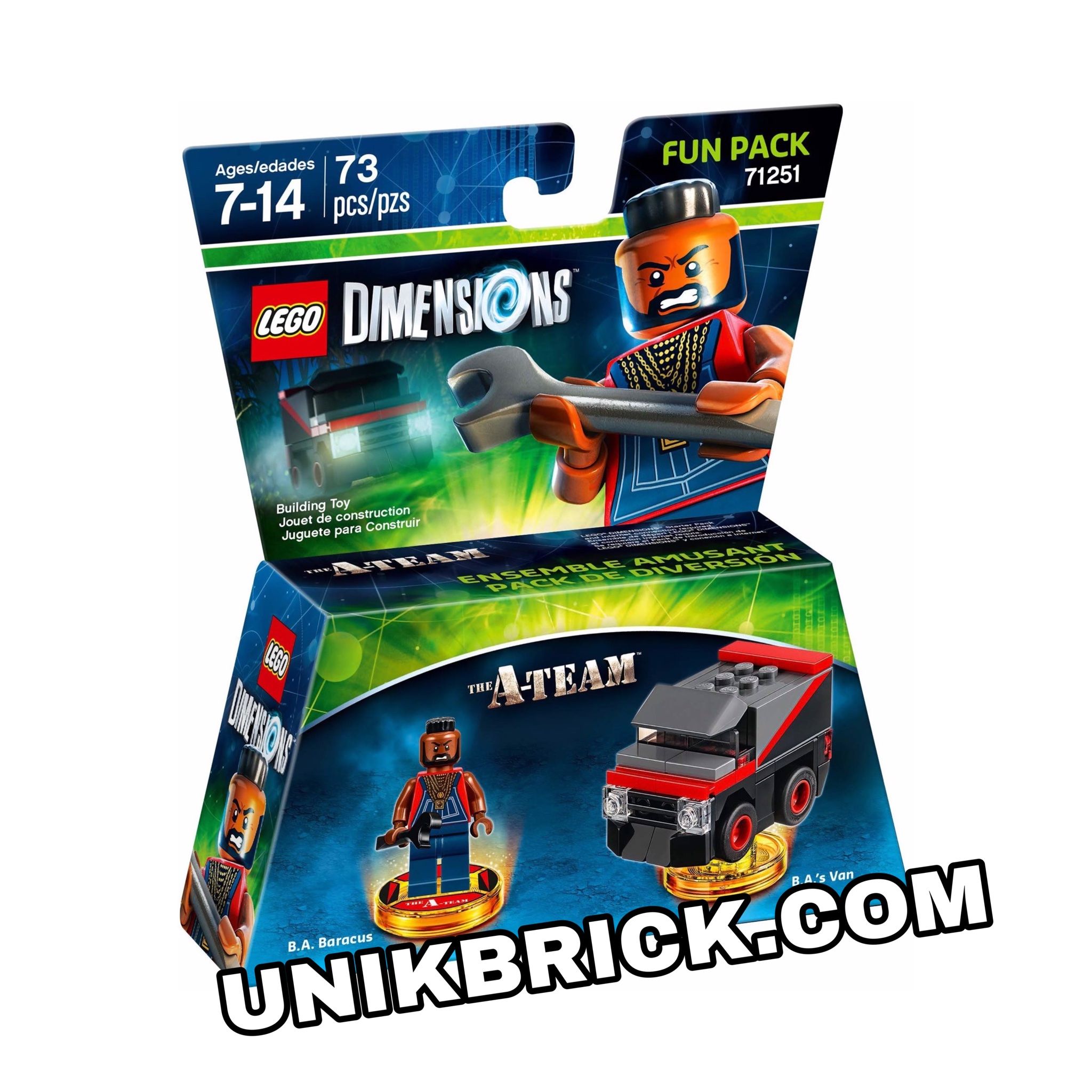 [CÓ HÀNG] LEGO Dimensions 71251 The A Team Fun Pack