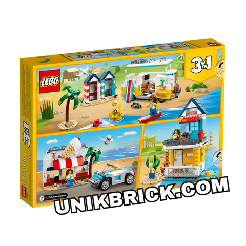  [CÓ HÀNG] LEGO Creator 31138 Beach Camper Van 3 IN 1 