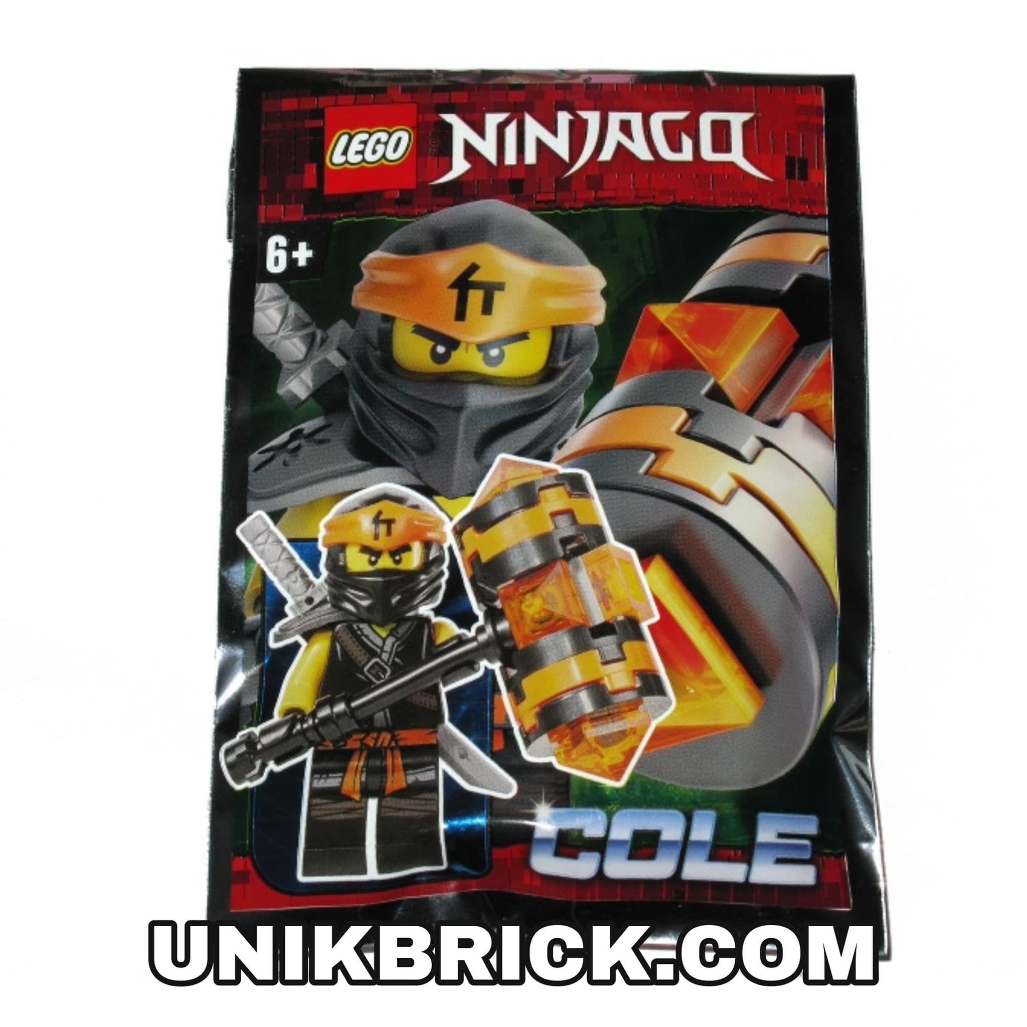 [CÓ HÀNG] LEGO Ninjago 892062 Cole Foil Pack Polybag