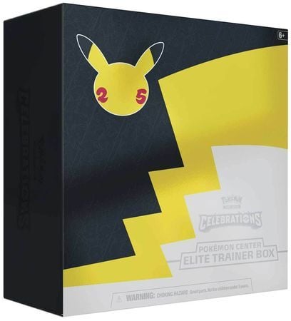  [HÀNG ĐẶT/ ORDER] Pokemon Pokémon TCG Celebrations Pokemon Center Elite Trainer Box 