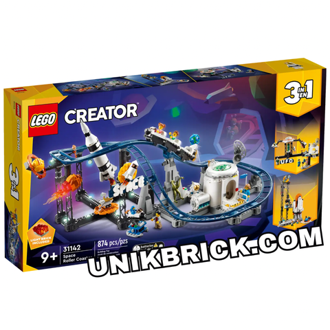  [CÓ HÀNG] LEGO Creator 31142 Space Roller Coaster 3 IN 1 