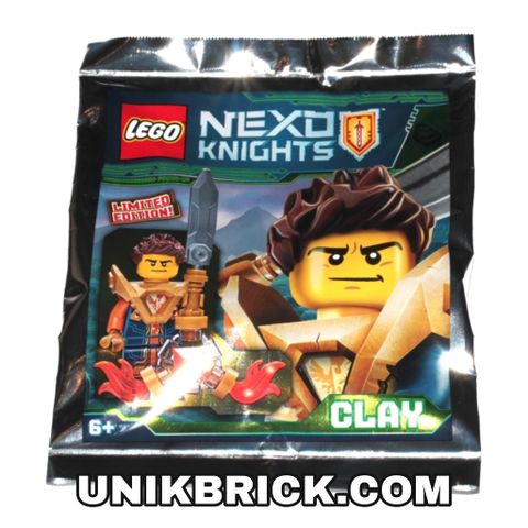  [ORDER ITEMS] LEGO Nexo Knights 271829 Clay Foil Pack Polybag 