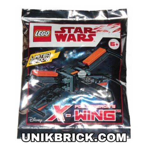  LEGO Star Wars 911841 Poe Dameron's X-Wing Foil Pack Polybag 