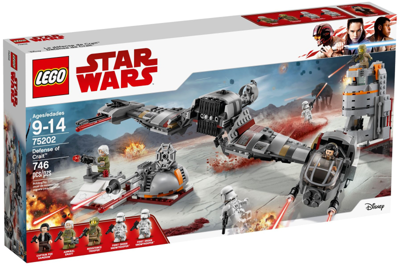 [ORDER ITEMS] LEGO Star Wars 75202 Defense of Crait