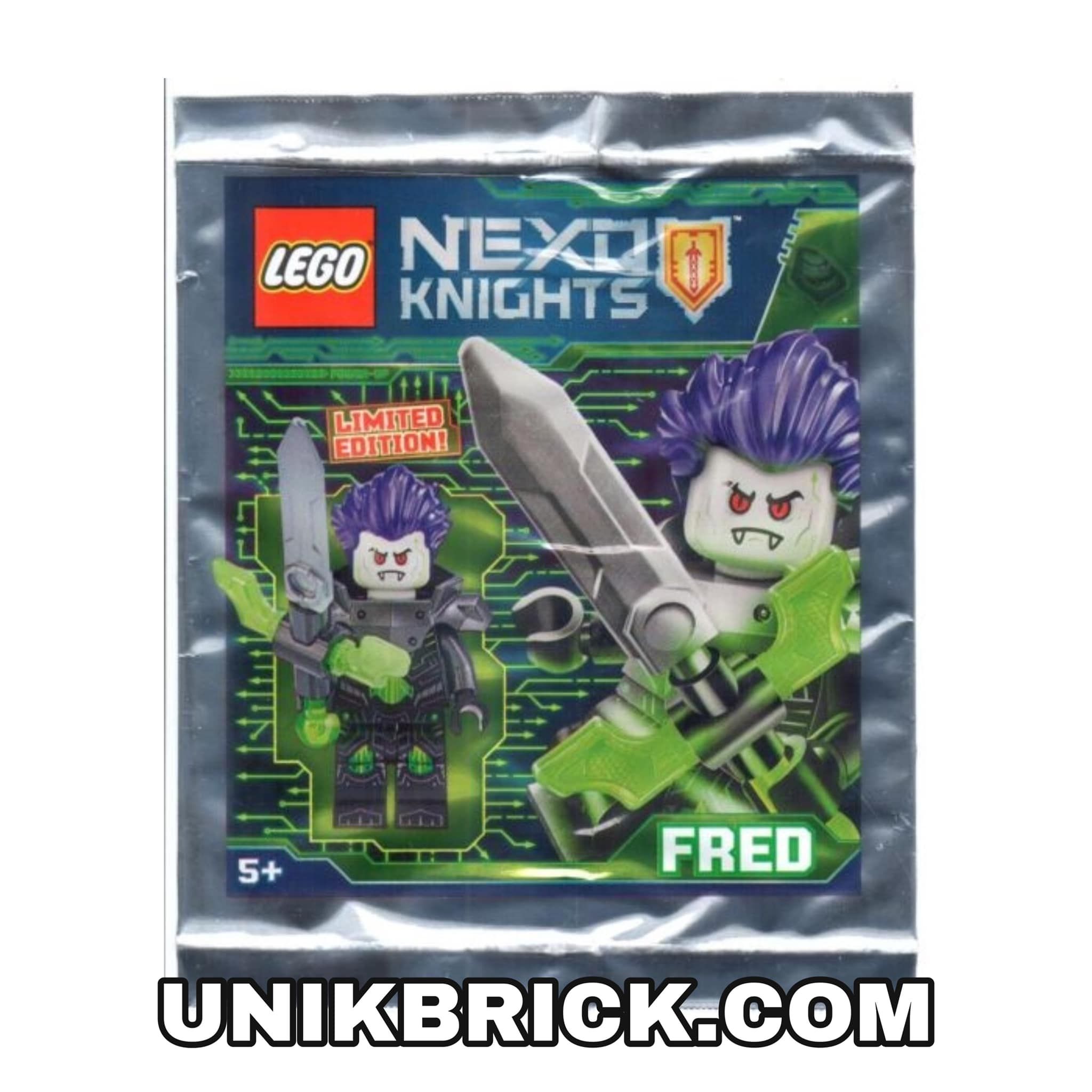 LEGO NEXO Knights 271826 Fred Foil Pack Polybag