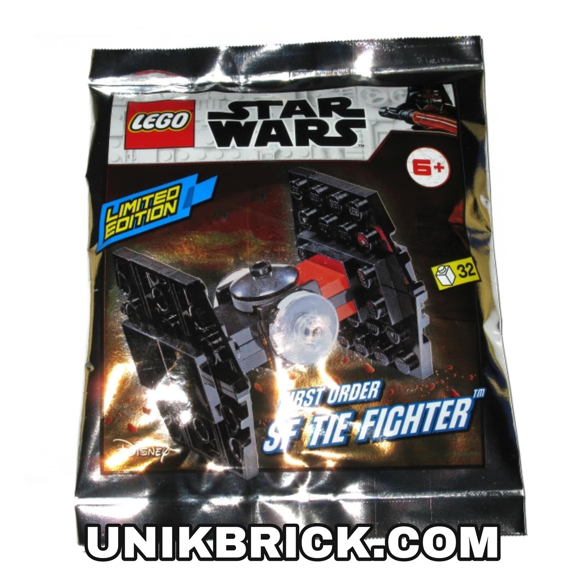 [CÓ HÀNG] LEGO Star Wars 911953 First Order SF TIE Fighter Foil Pack Polybag