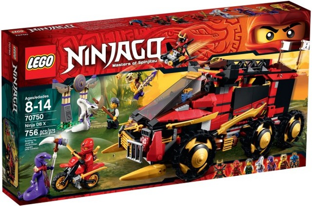 [ORDER ITEMS] LEGO Ninjago 70750 Ninja DB X