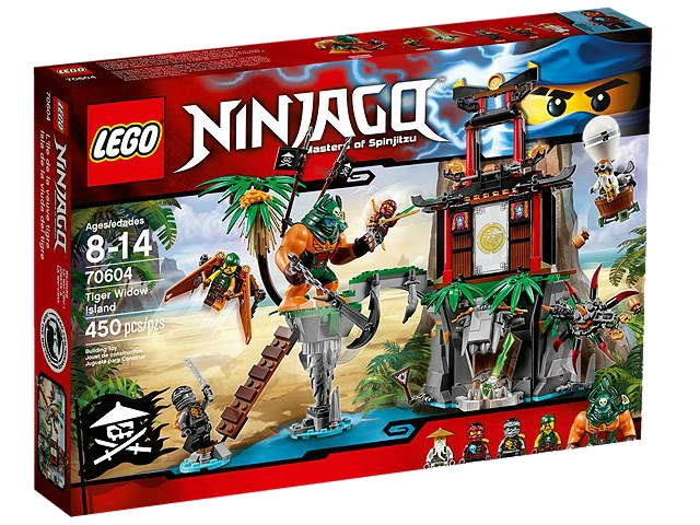 [ORDER ITEMS] LEGO Ninjago 70604 Tiger Widow Island