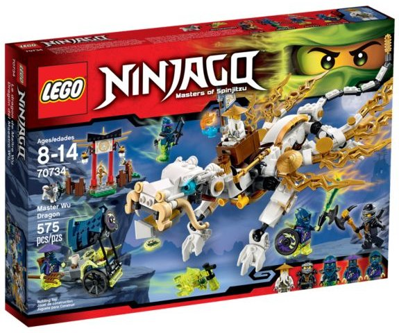 [ORDER ITEMS] LEGO Ninjago 70734 Master Wu Dragon