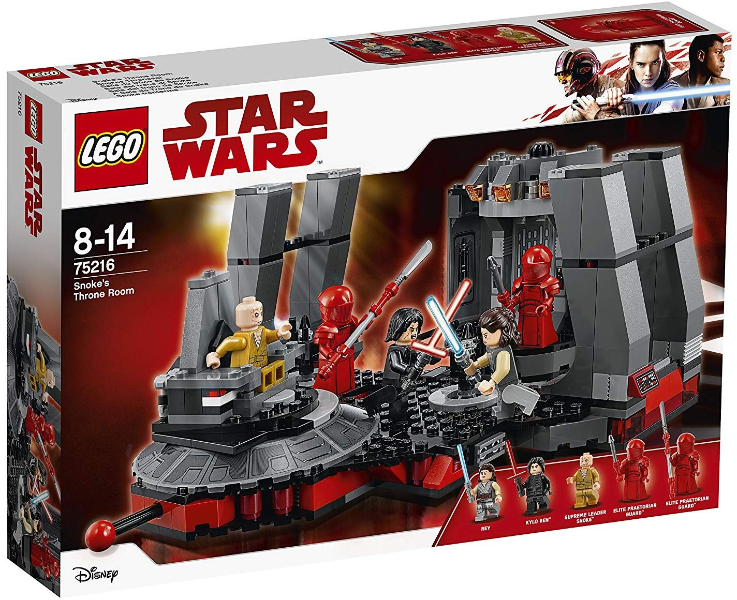 [ORDER ITEMS] LEGO Star Wars 75216 Snoke's Throne Room