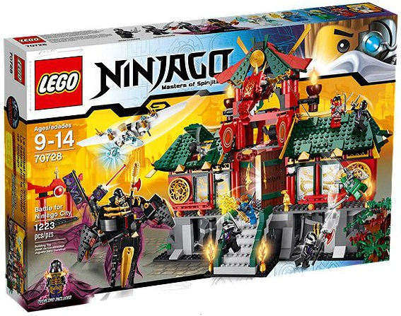 [ORDER ITEMS] LEGO Ninjago 70728 Battle for Ninjago City