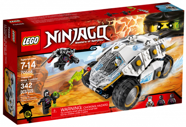 ORDER ITEMS] LEGO Ninjago 70588 Titanium Ninja Tumbler – UNIK BRICK
