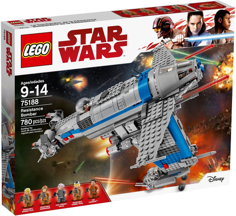  [CÓ HÀNG] LEGO Star Wars 75188 Resistance Bomber 