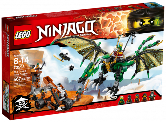 [ORDER ITEMS] LEGO Ninjago 70593 The Green NRG Dragon