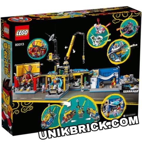  [HÀNG ĐẶT/ ORDER] LEGO 80013 Monkie Kid's Team Secret HQ 
