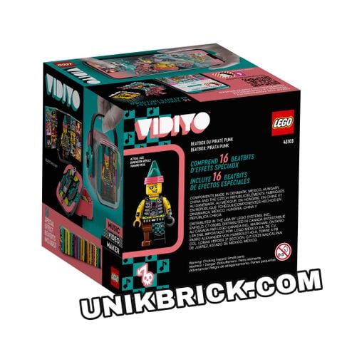  [HÀNG ĐẶT/ ORDER] LEGO VIDIYO 43103 Punk Pirate BeatBox 