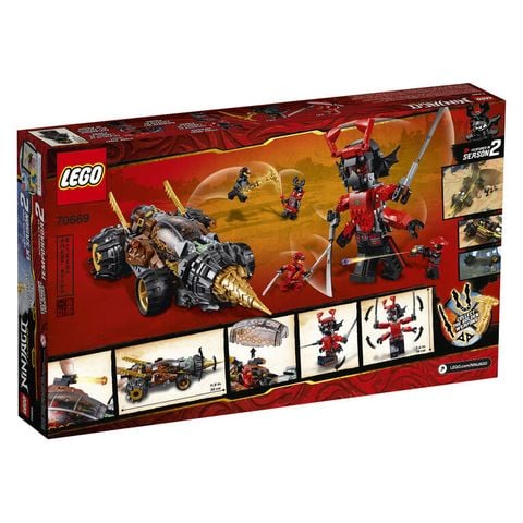  [ORDER ITEMS] LEGO Ninjago 70669 Cole's Earth Driller 