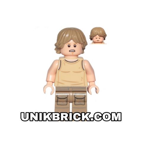  [ORDER ITEMS] LEGO Star Wars Luke Skywalker Dagobah Tan Tank Top 