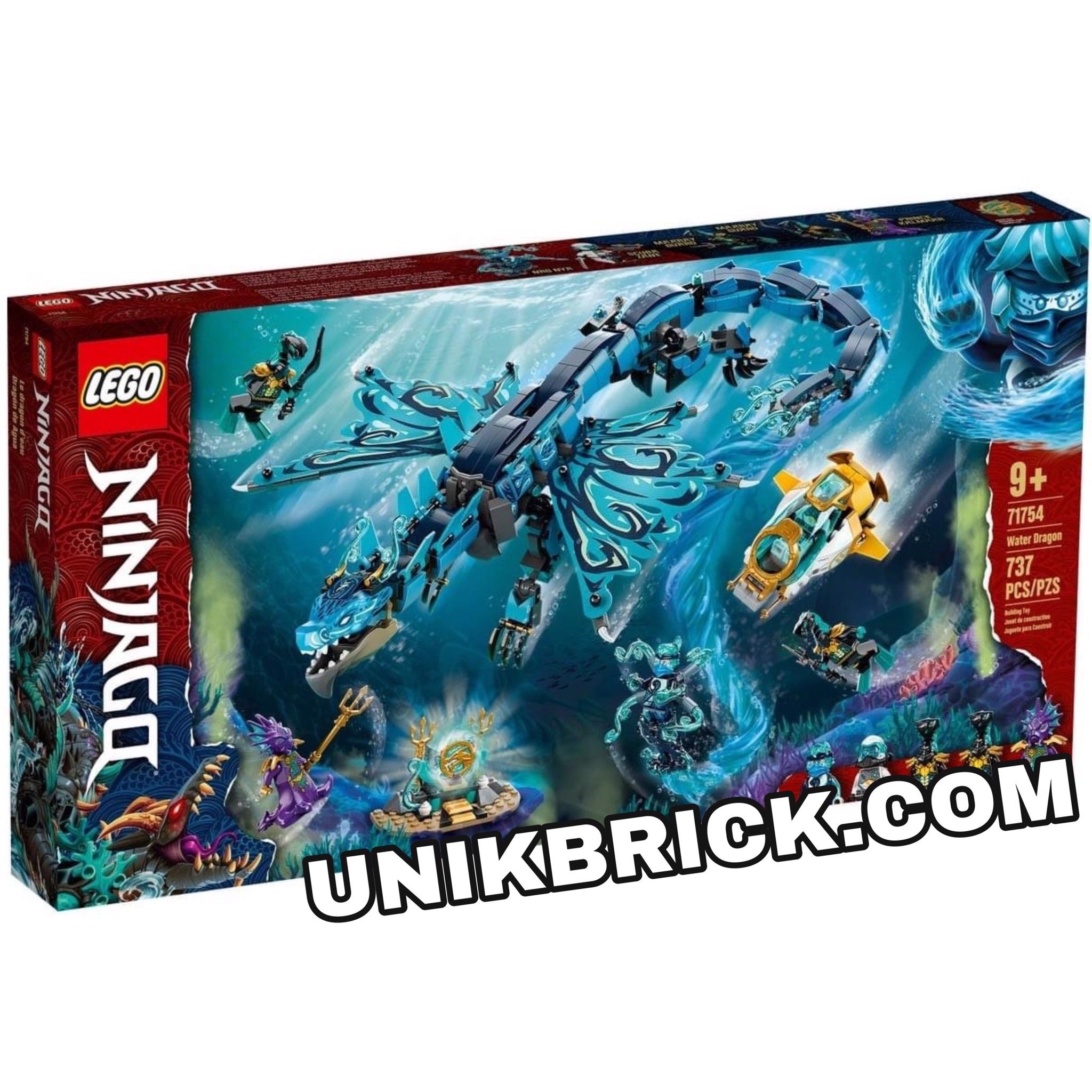 [CÓ HÀNG] LEGO Ninjago 71754 Water Dragon