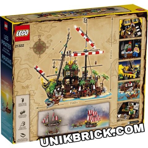  [CÓ HÀNG] LEGO Ideas 21322 Pirates of Barracuda Bay 