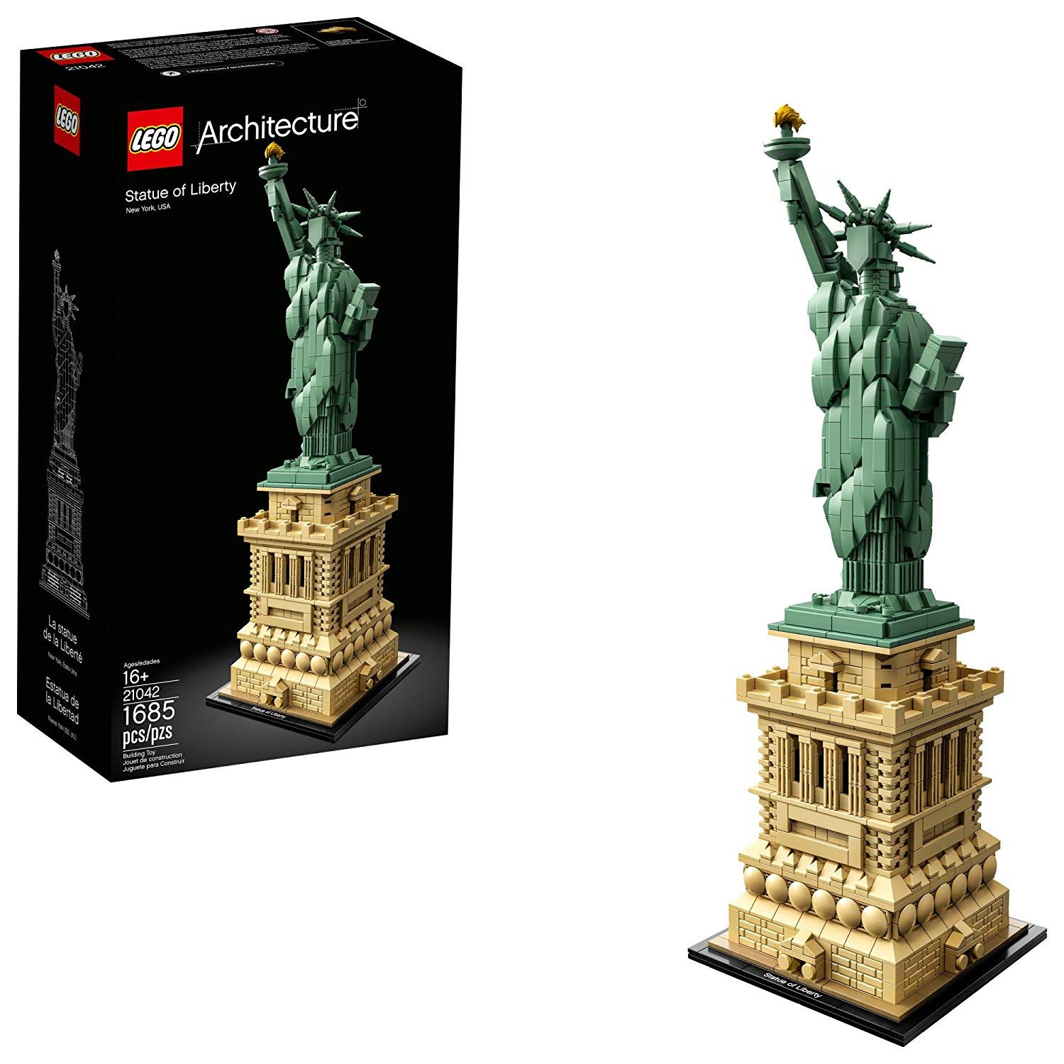 Lego 21042 LEGO 21042 Architecture Statue of Liberty Chính Hãng Giá Rẻ – UNIK BRICK