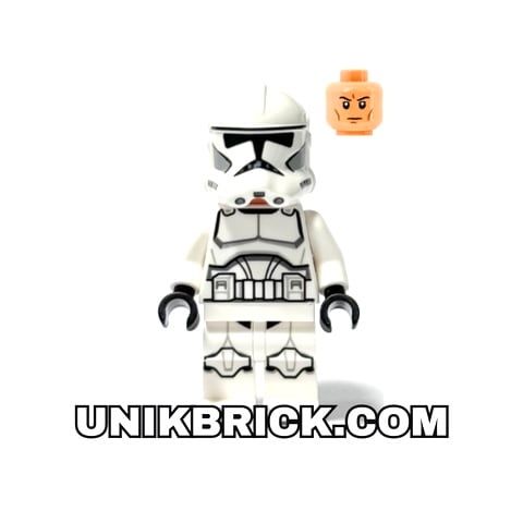  [ORDER ITEMS] LEGO Clone Trooper Phase 2 Nougat Head 