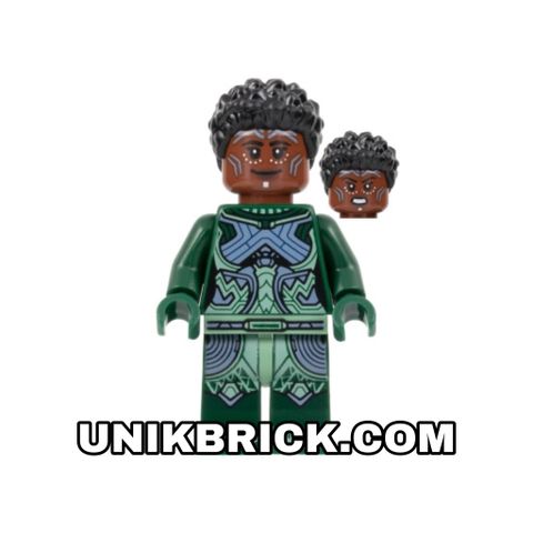  [ORDER ITEMS] LEGO Marvel Nakia Dark Green Suit 