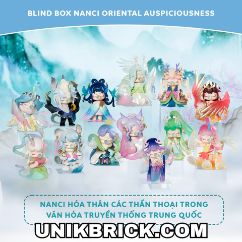  [CÓ HÀNG] Blind Box 52TOYs Nanci Oriental Auspiciousness Hộp mù Nanci Thần Thoại Phương Đông 