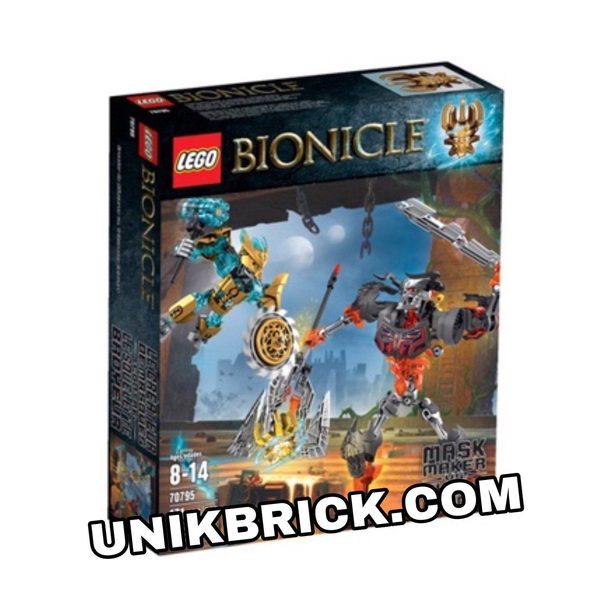 [ORDER ITEMS] LEGO Bionicle 70795 Mask Maker vs. Skull Grinder