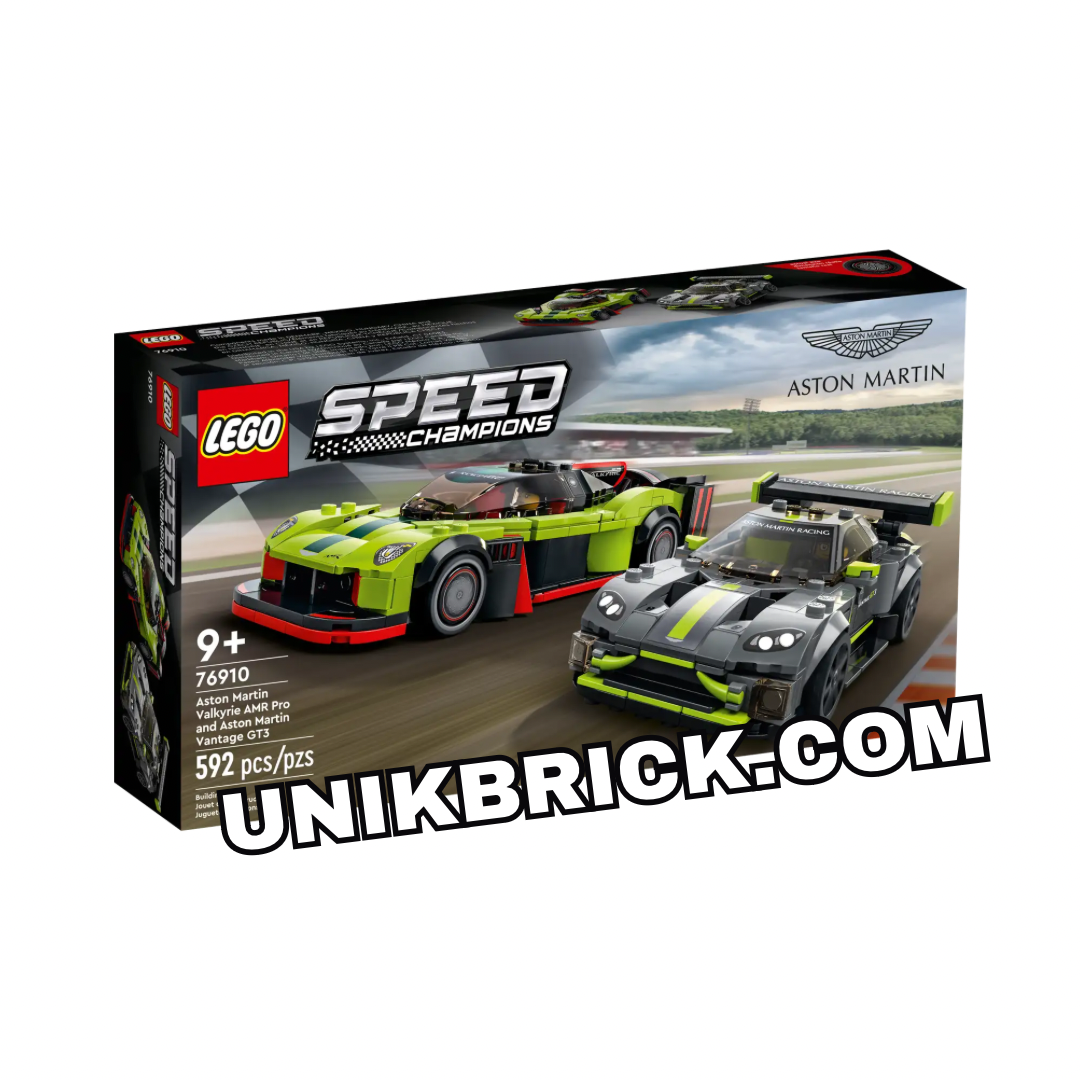 [HÀNG ĐẶT/ ORDER] LEGO Speed Champions 76910 Aston Martin Valkyrie AMR Pro and Aston Martin Vantage GT3