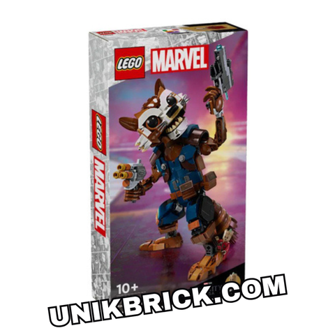  [CÓ HÀNG] LEGO 76282 Marvel Super Heroes Rocket & Baby Groot Đồ Chơi Lắp Ráp Mô Hình Nhân Vật Rocket và Bé Root 